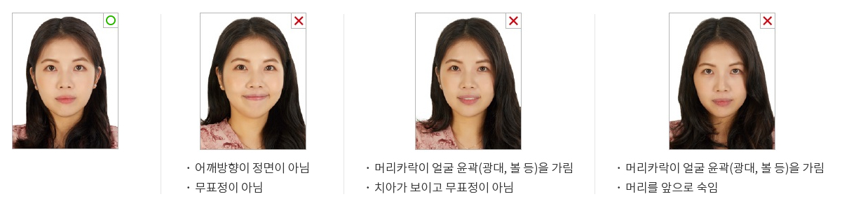 여권사진 규정 (여권 갱신 준비물)