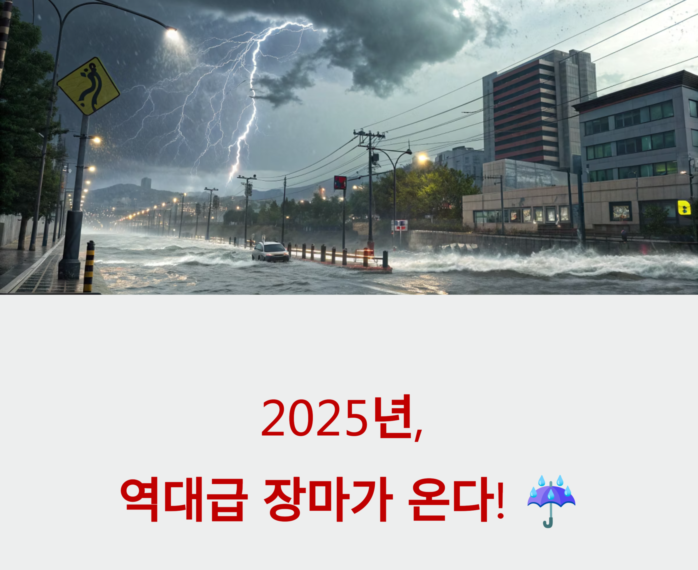 장마관련 사진