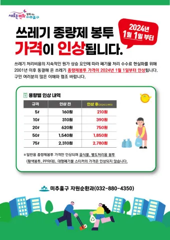 종량제 봉투 타지역 사용 과태료 요금_31
