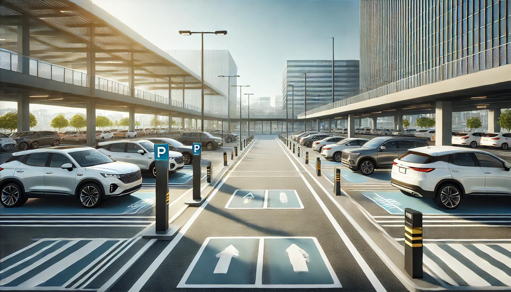 애슐리퀸즈 광교 주차장