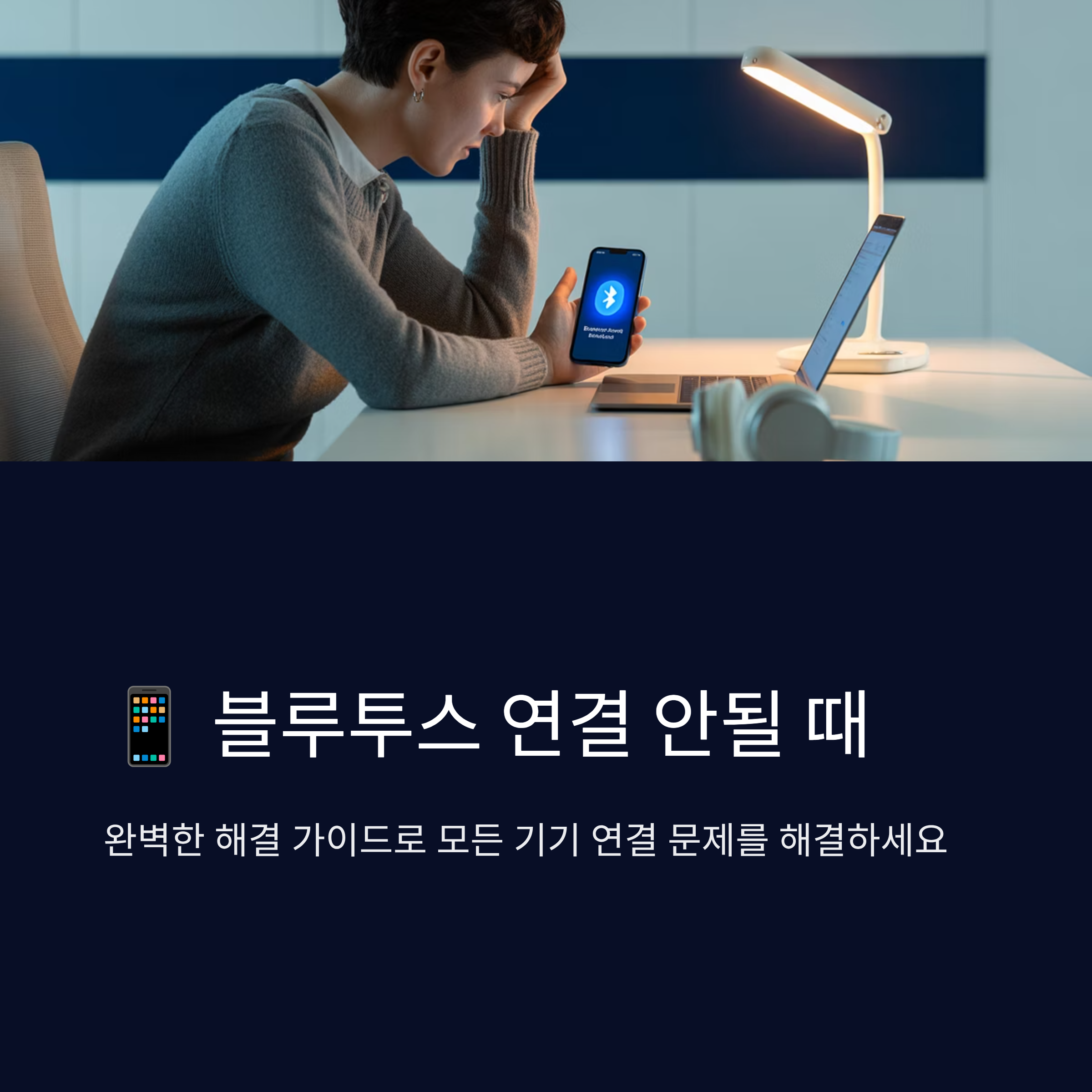 블루투스 기기 연결 안될 때 해결 가이드