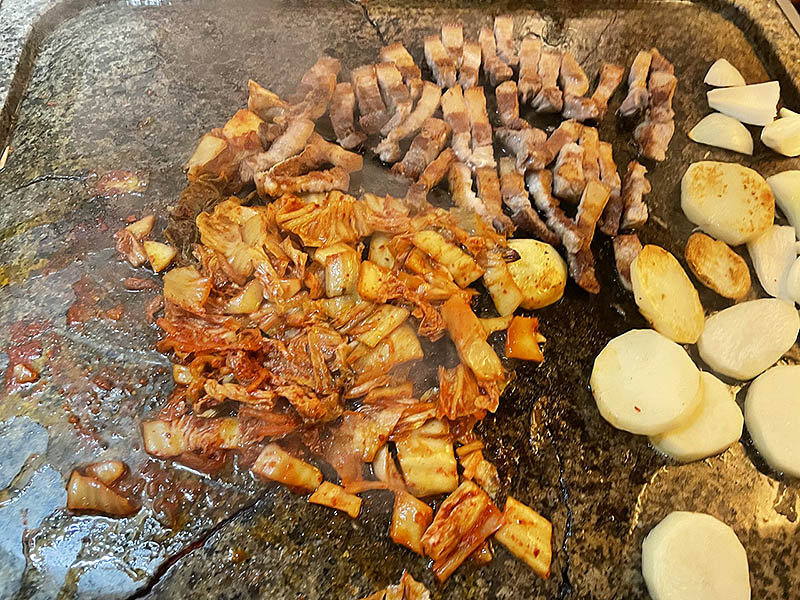 경기 광주 오리구이 돌판집 '수레실가든'