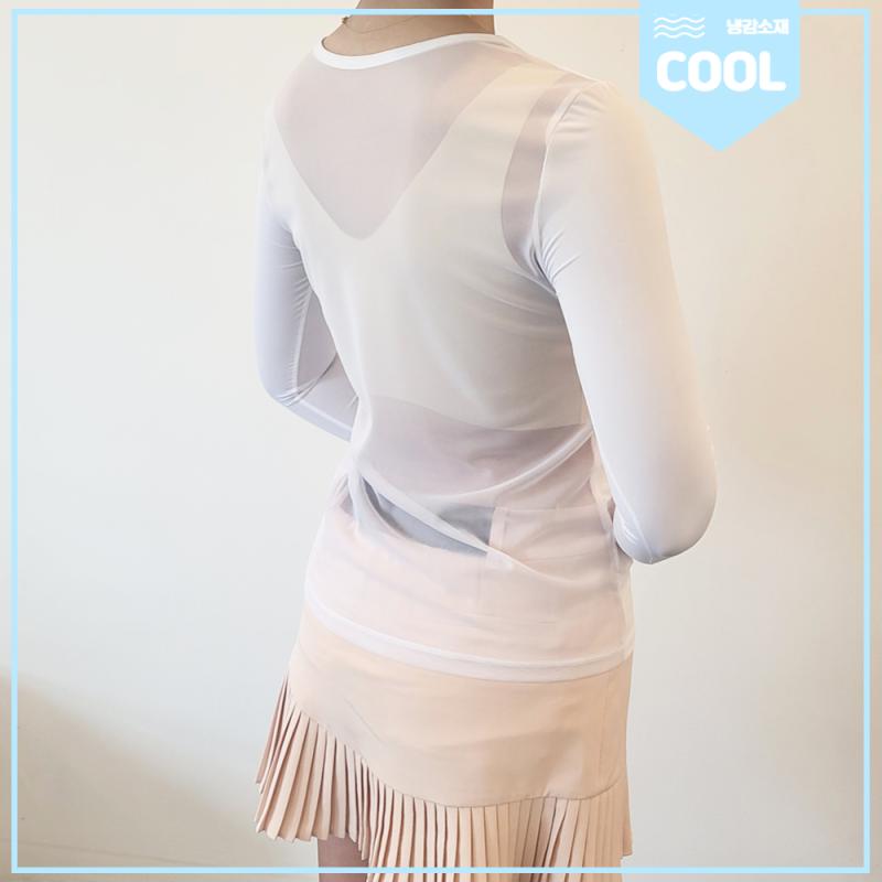 여성골프티셔츠 여자골프이너 자외선 차단 골프 웨어 기능성 긴팔 간절기