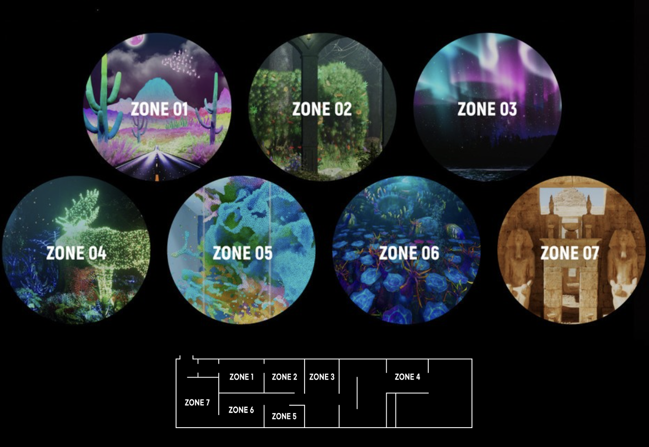 인피니티아트 빛의 산책