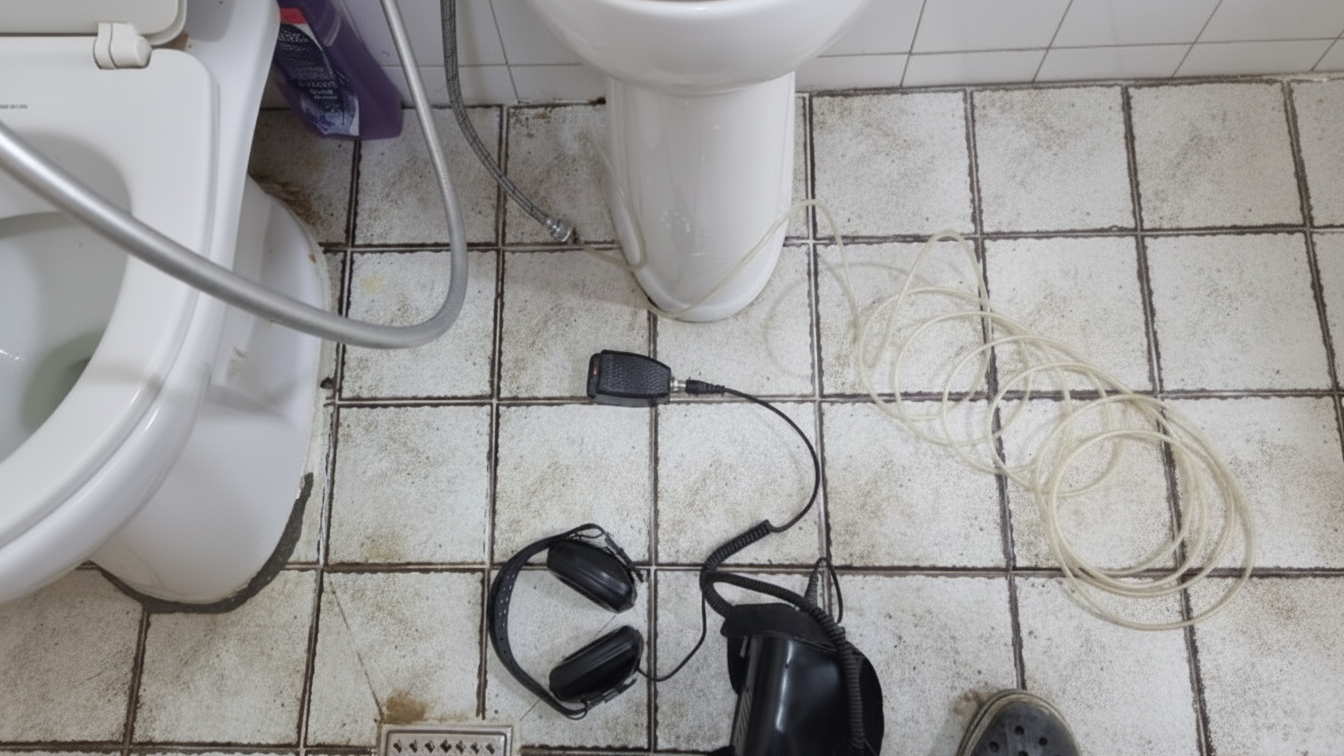 화장실 청음 탐지