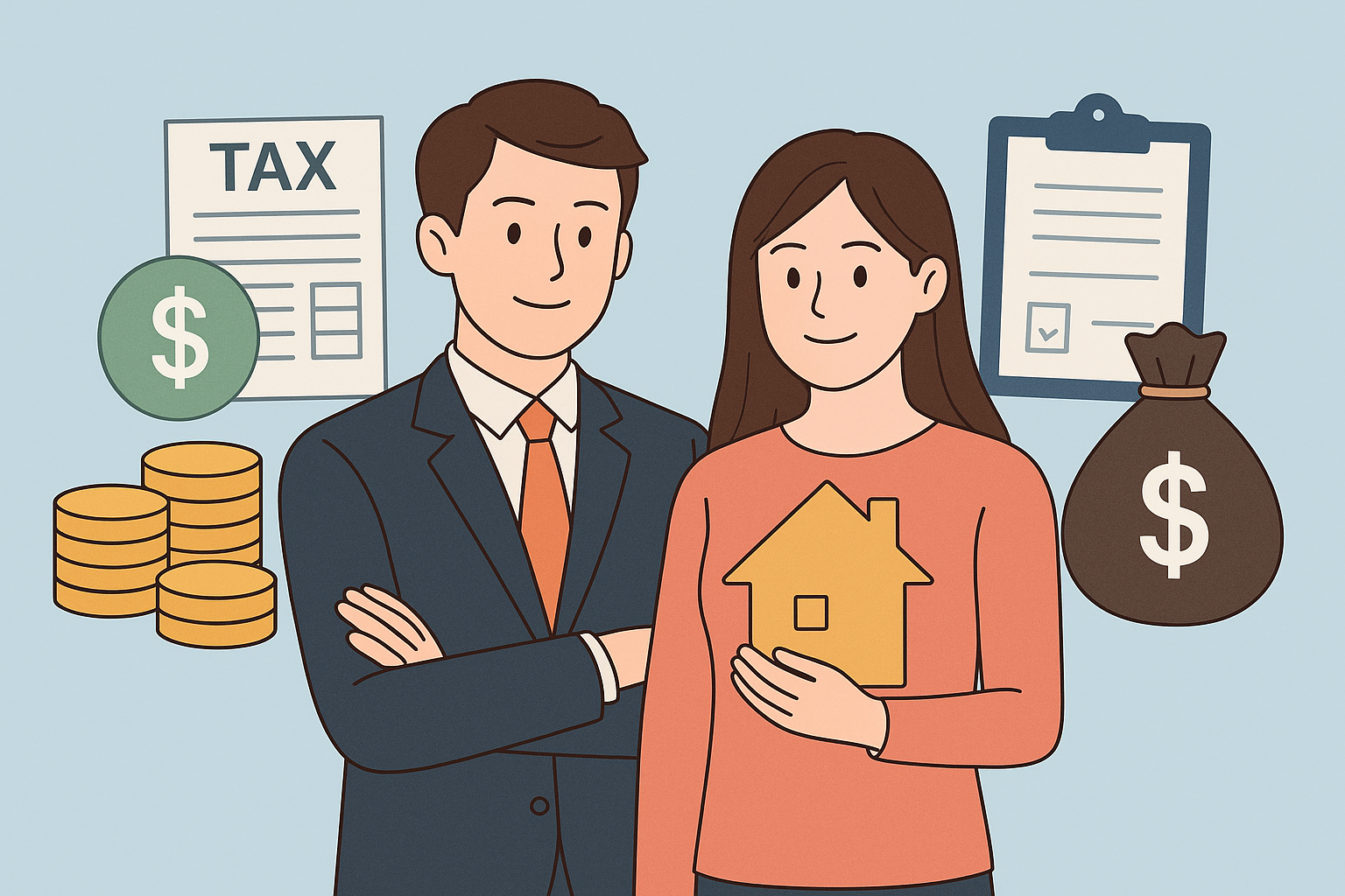 청년과 신혼부부를 위한 세금 관련 사진