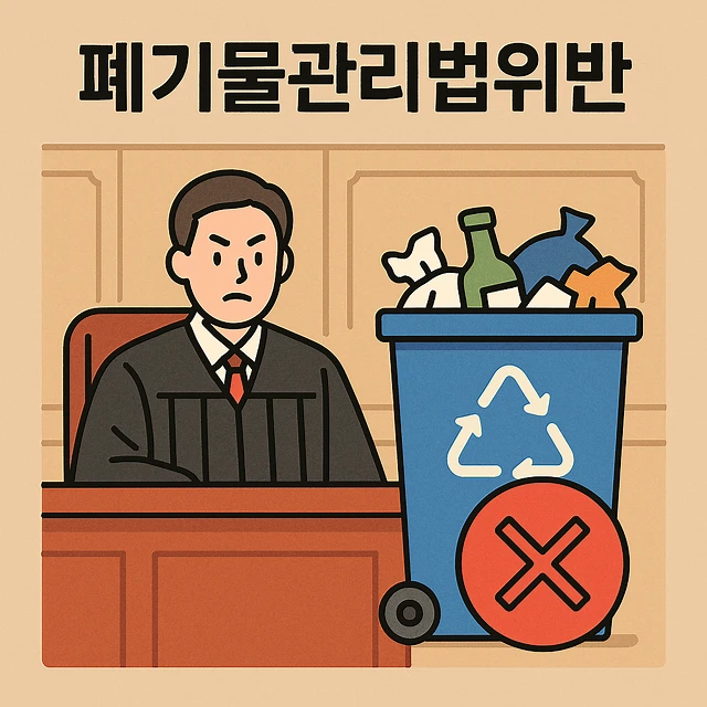 폐기물관리법위반