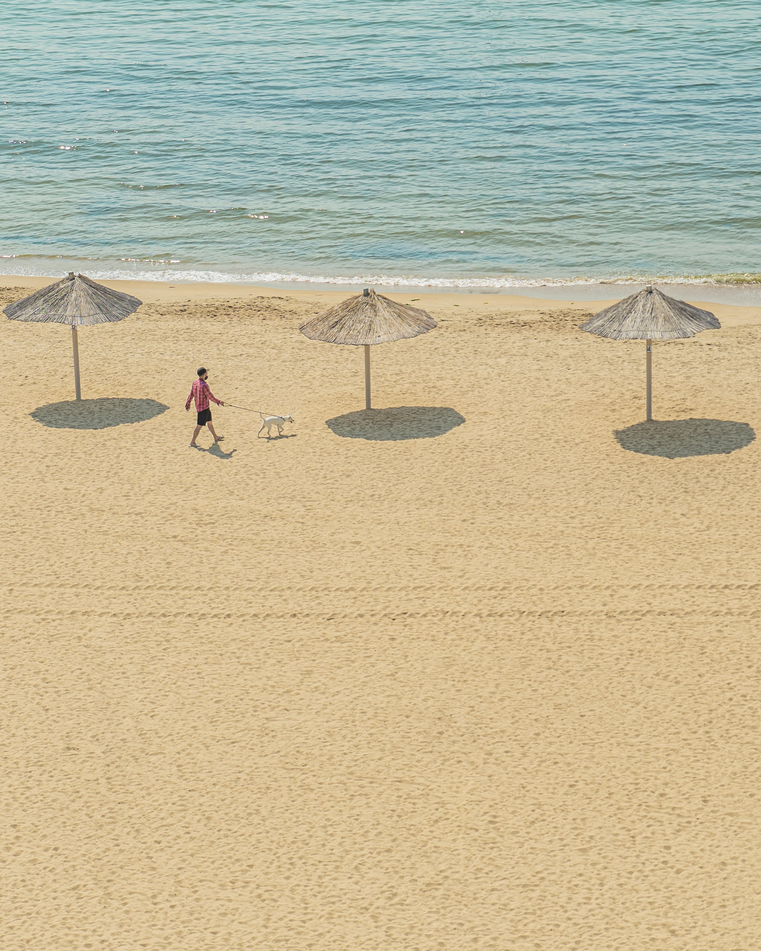 부산 광안리 바닷가