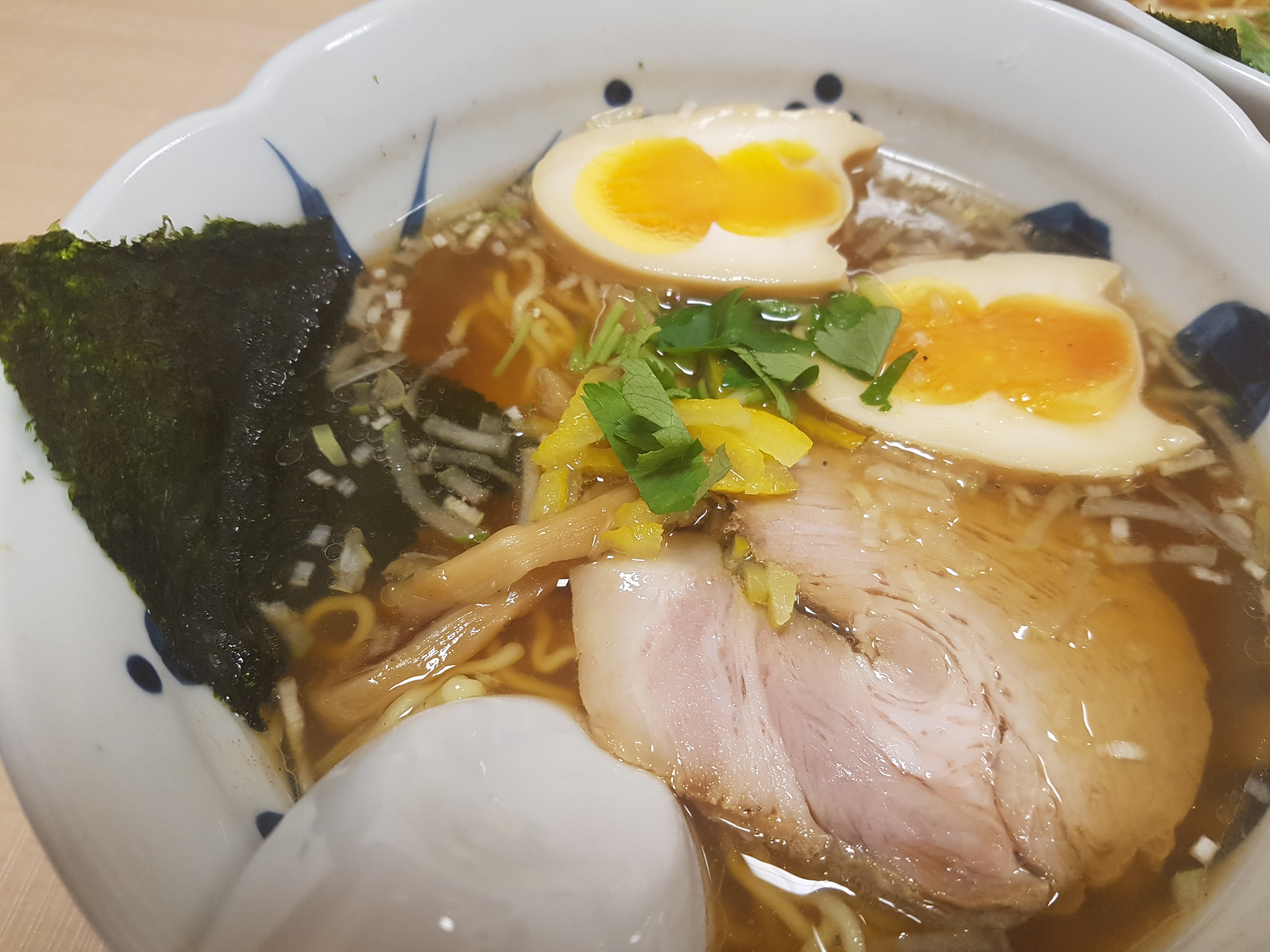 쌍란 소유라멘