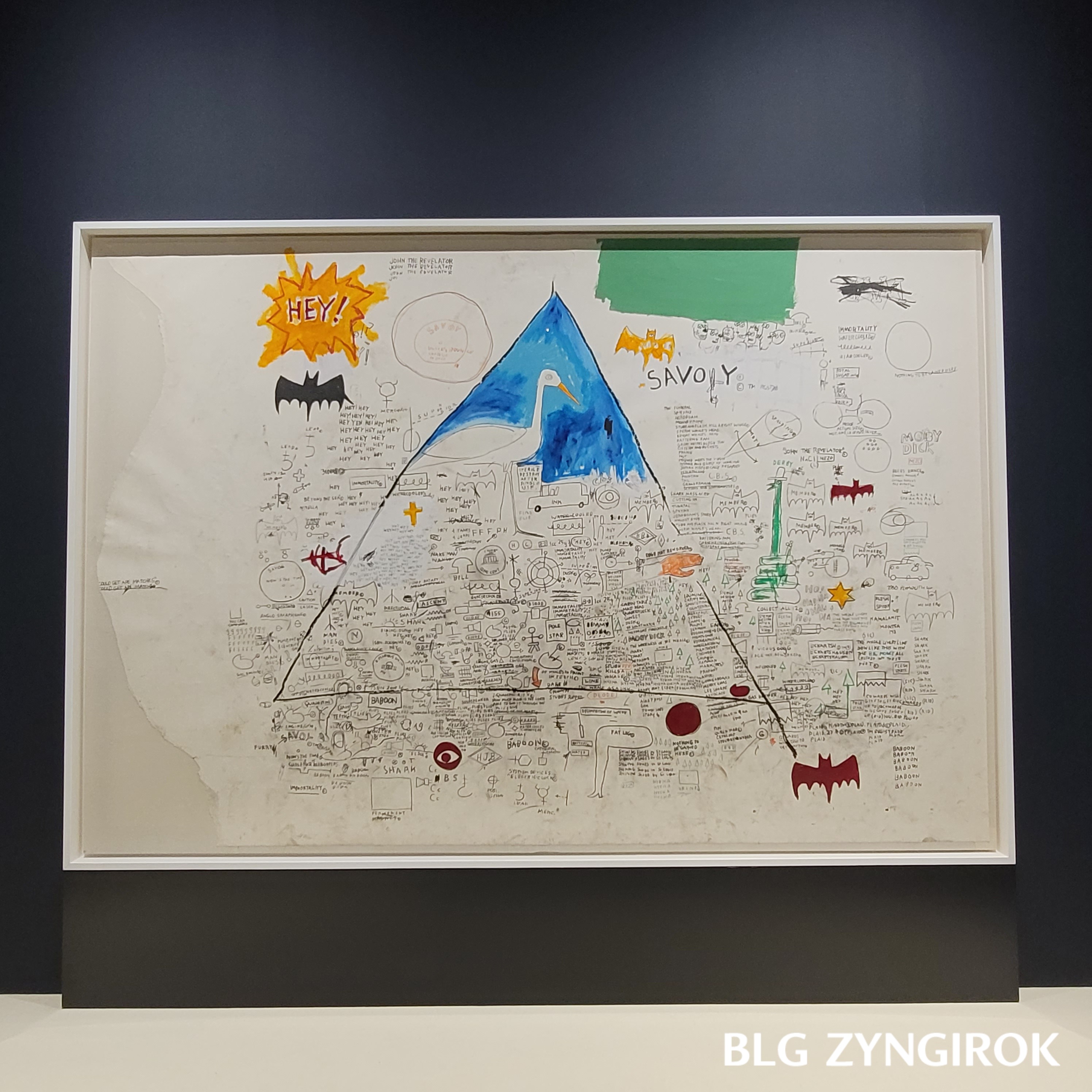 장미셀 바스키아 - 과거와 미래를 잇는 상징적 기호들