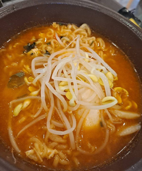 면앤면 정동라면 비주얼