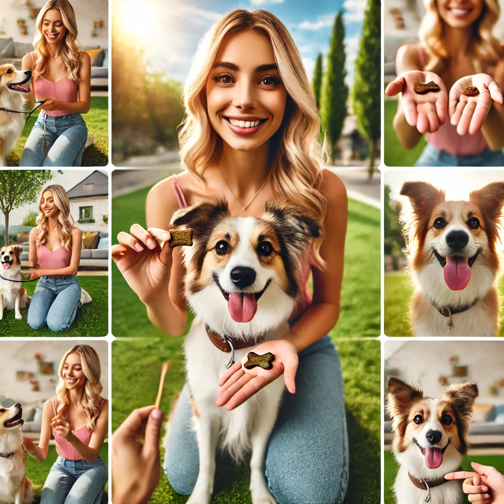 강아지 복종 훈련 - 사진