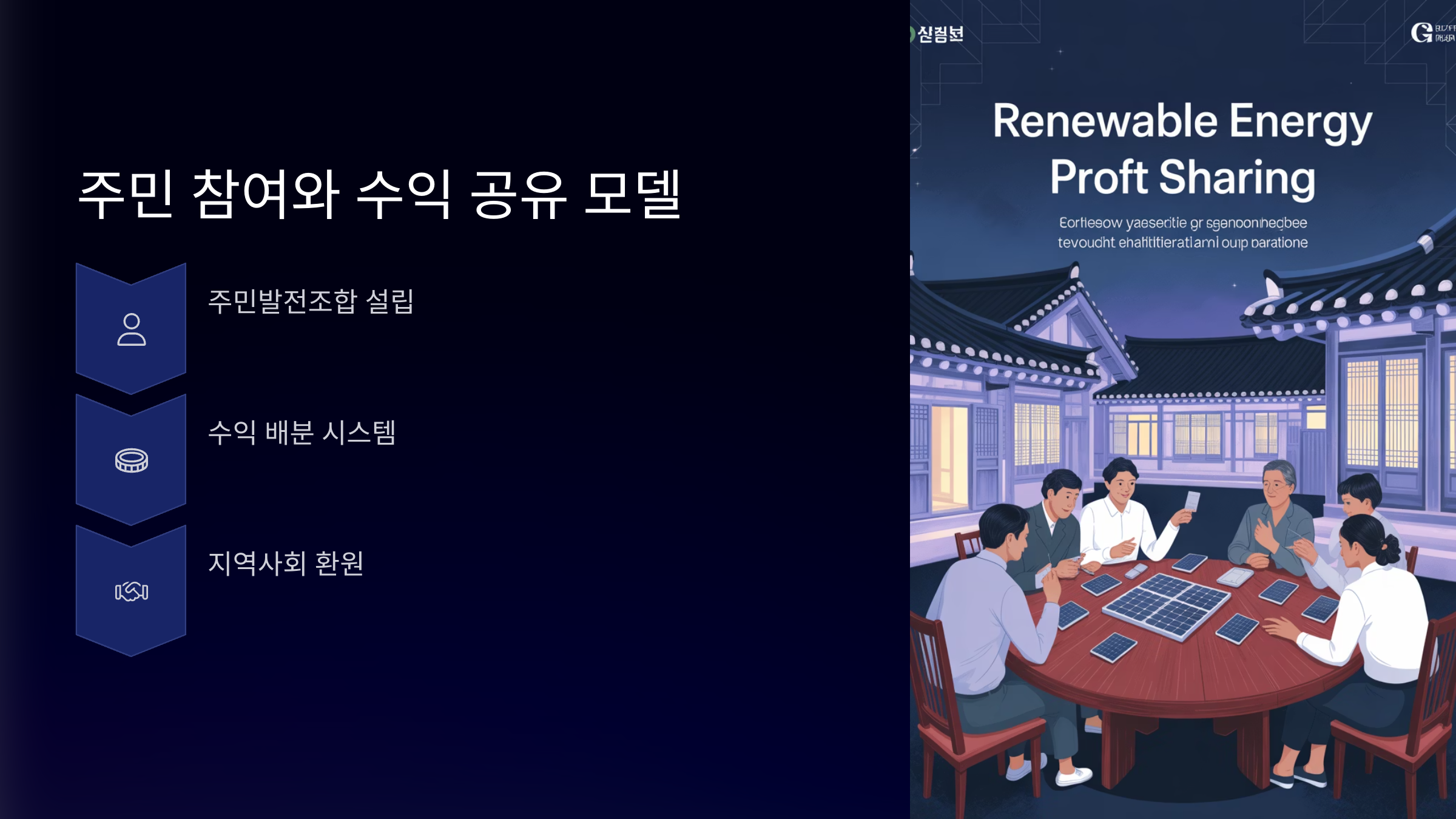 주민 참여와 수익 공유 모델