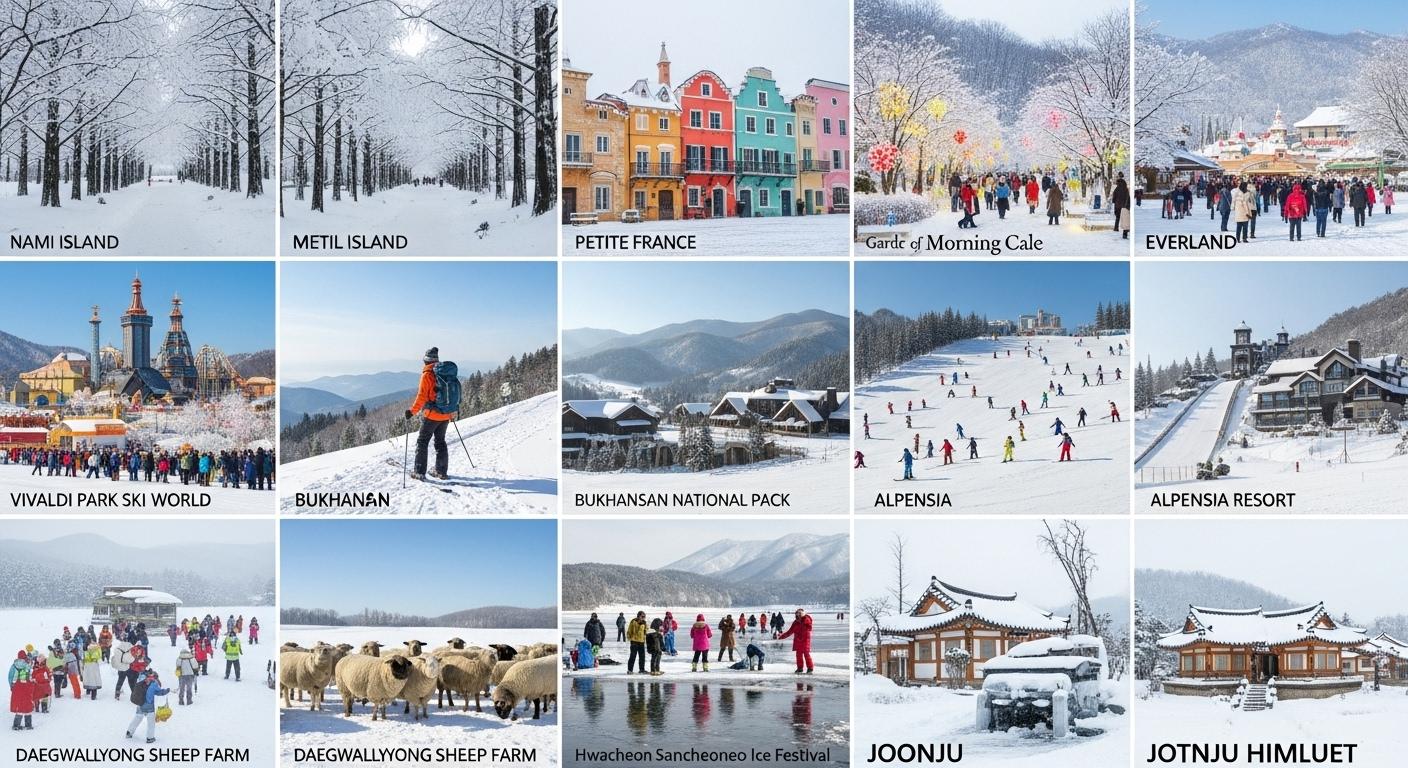서울 근교 겨울 여행지 베스트 10