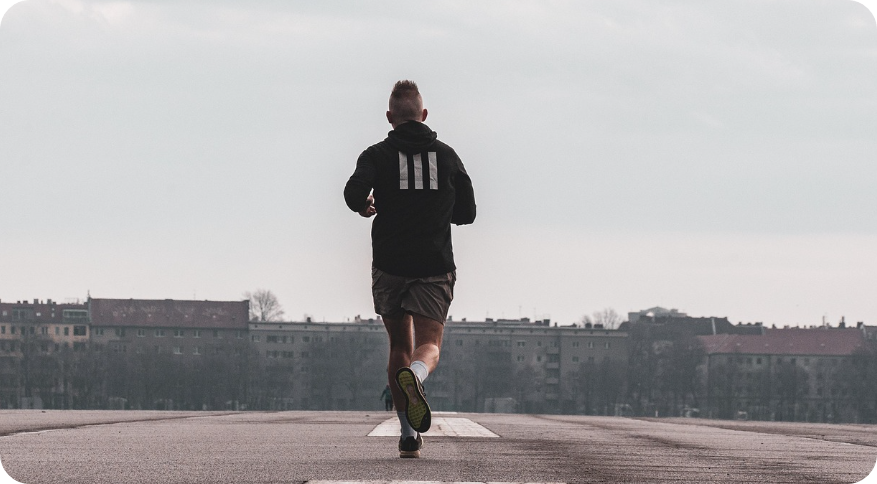 지구력을 요구하는 달리기 사진