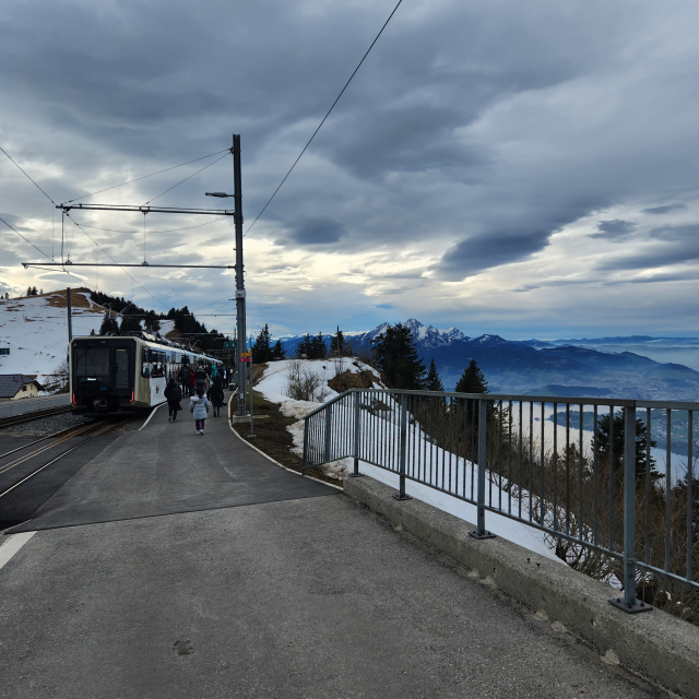 스위스 리기산 Rigi Staffel 역