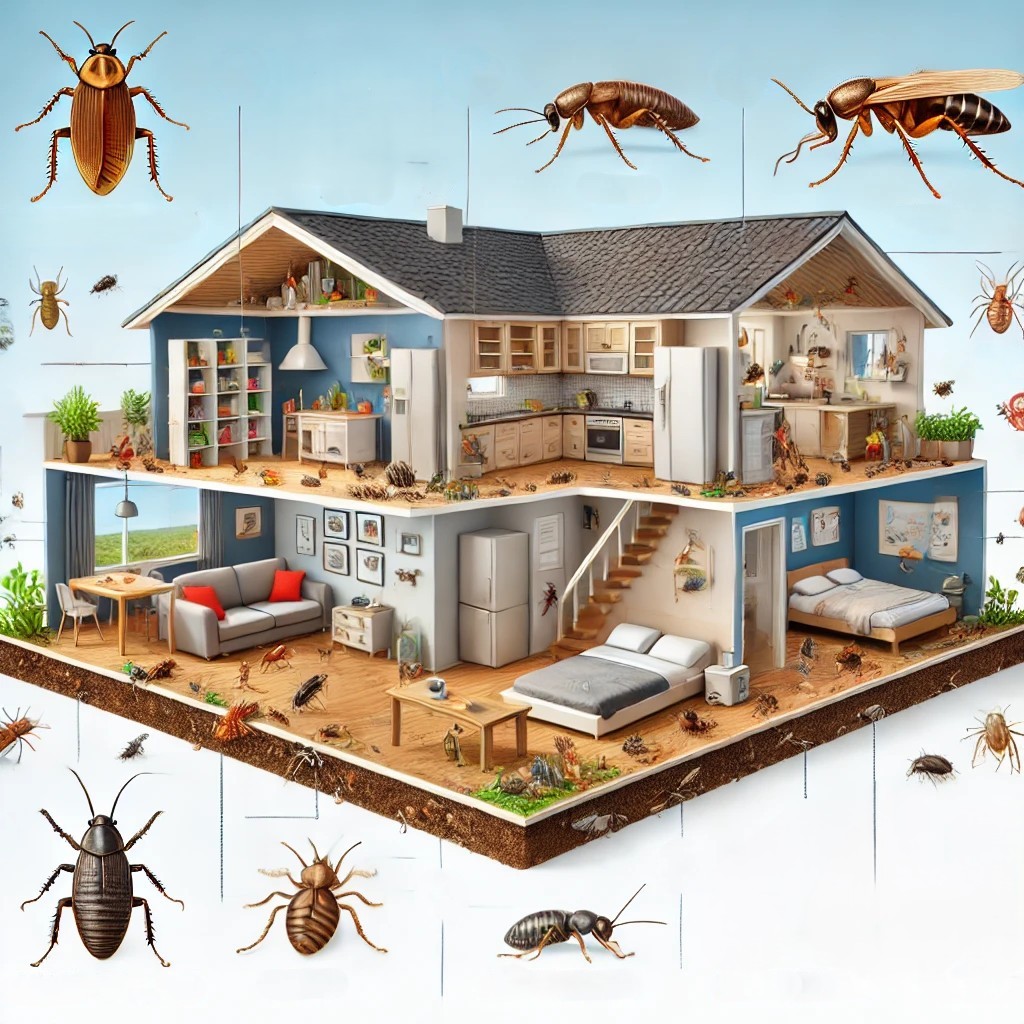 집에 나오는 벌레 사진