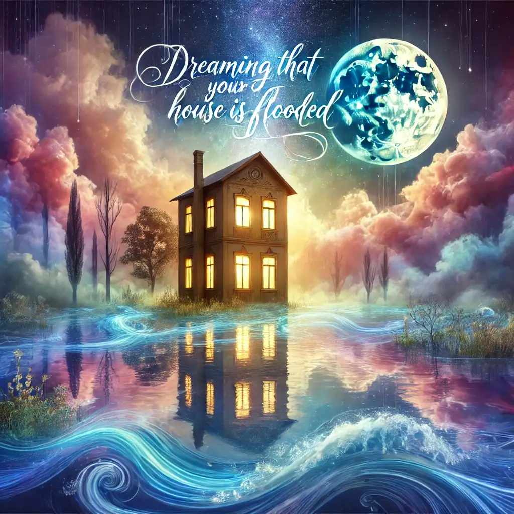 집에 물이 차는 꿈 해몽