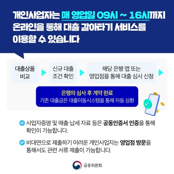 사장님 대출 금리 낮추는 방법 신용대출 갈아타기 지금 확인하세요 / 소상공인 신용대출 갈아타기