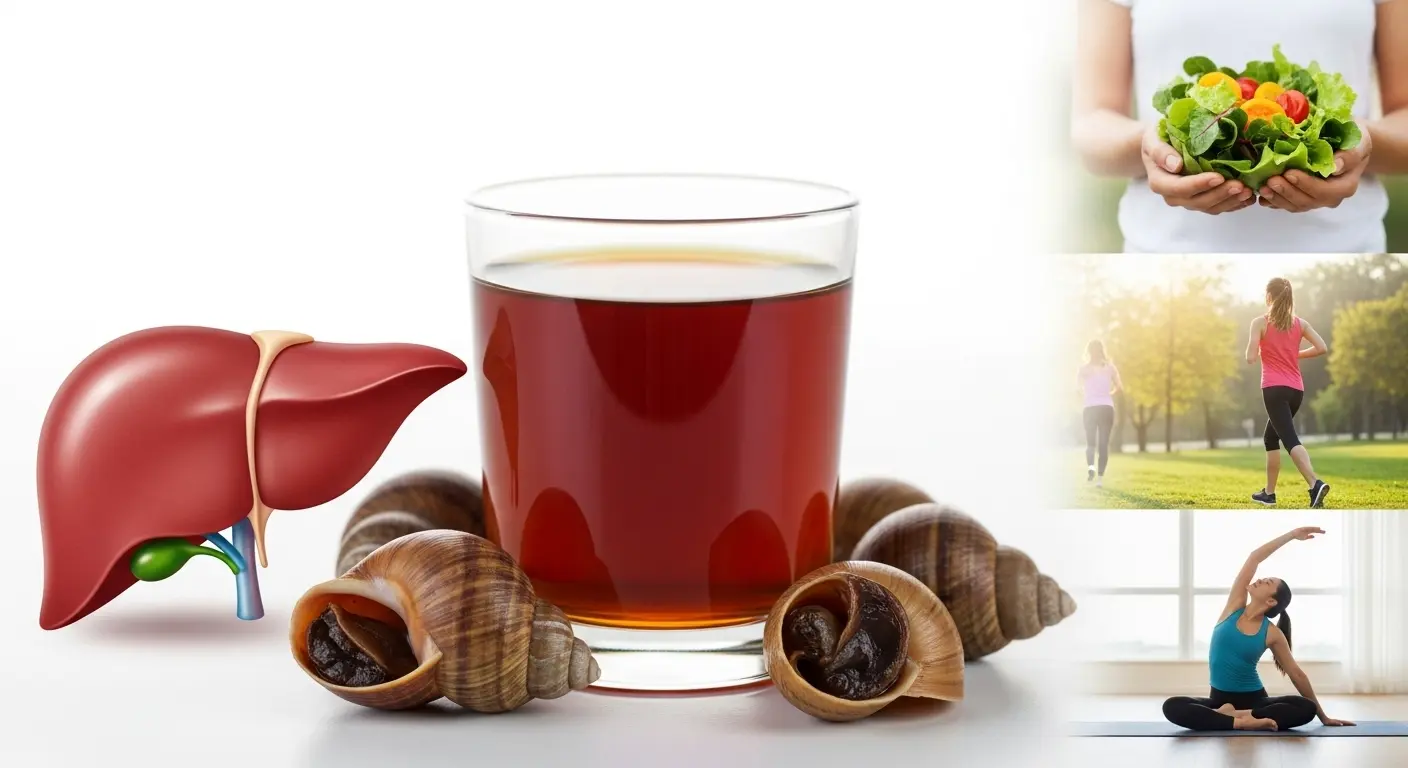 다슬기즙 한 잔으로 채우는 활력