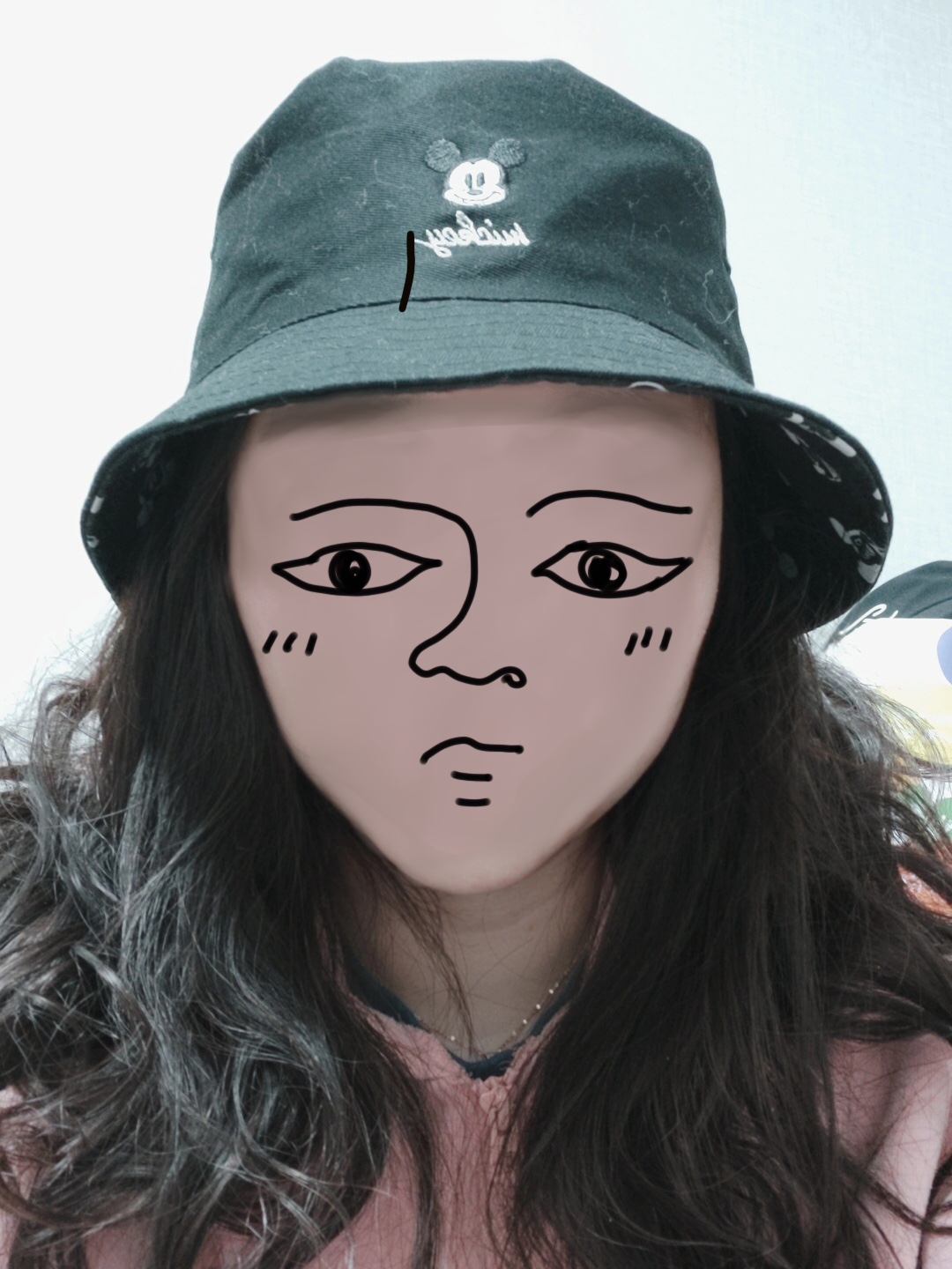 다이소 디즈니 모자