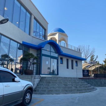 대구 카페 산토리니 전경