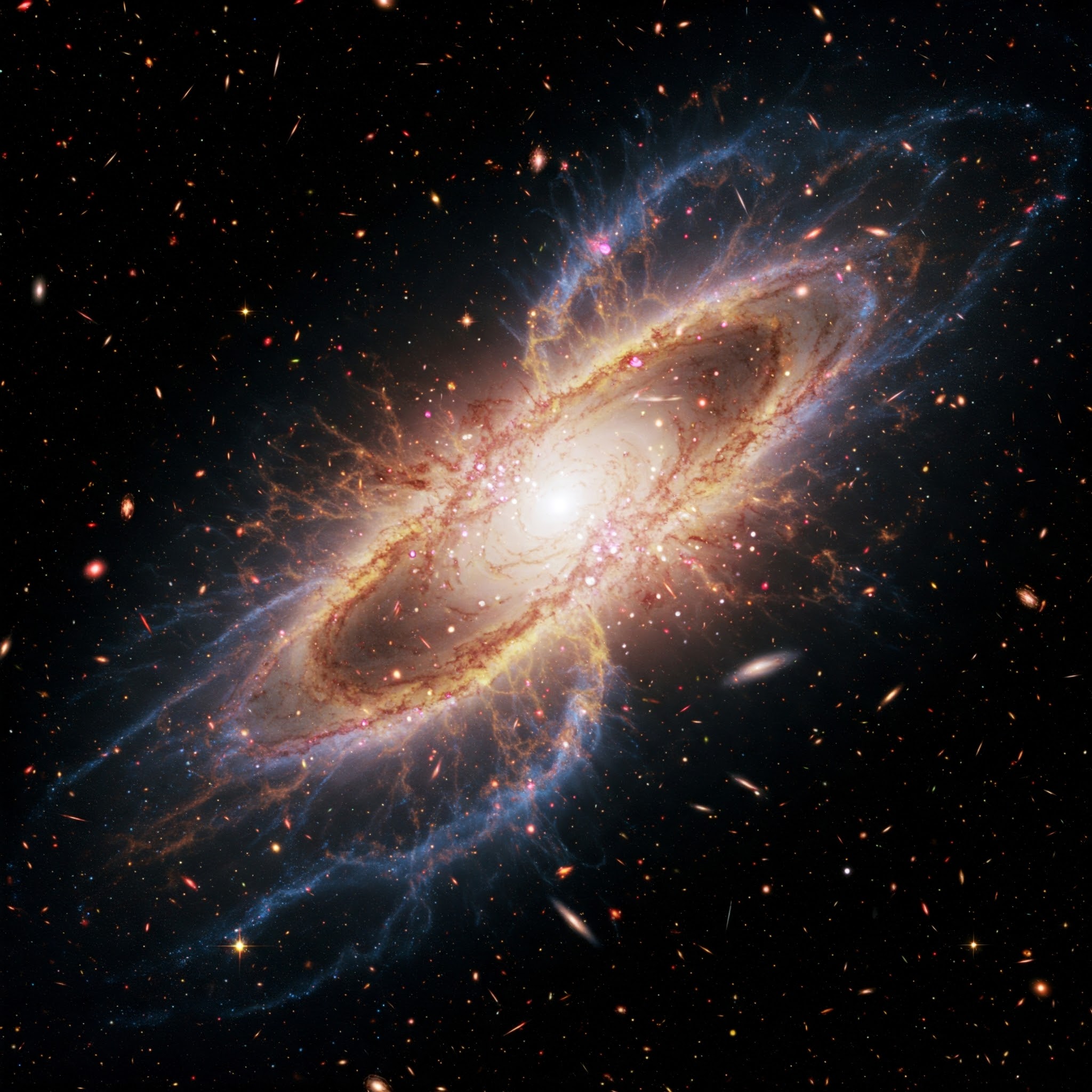 우주의 거대한 망: 필라멘트와 보이드로 이루어진 웅장한 구조