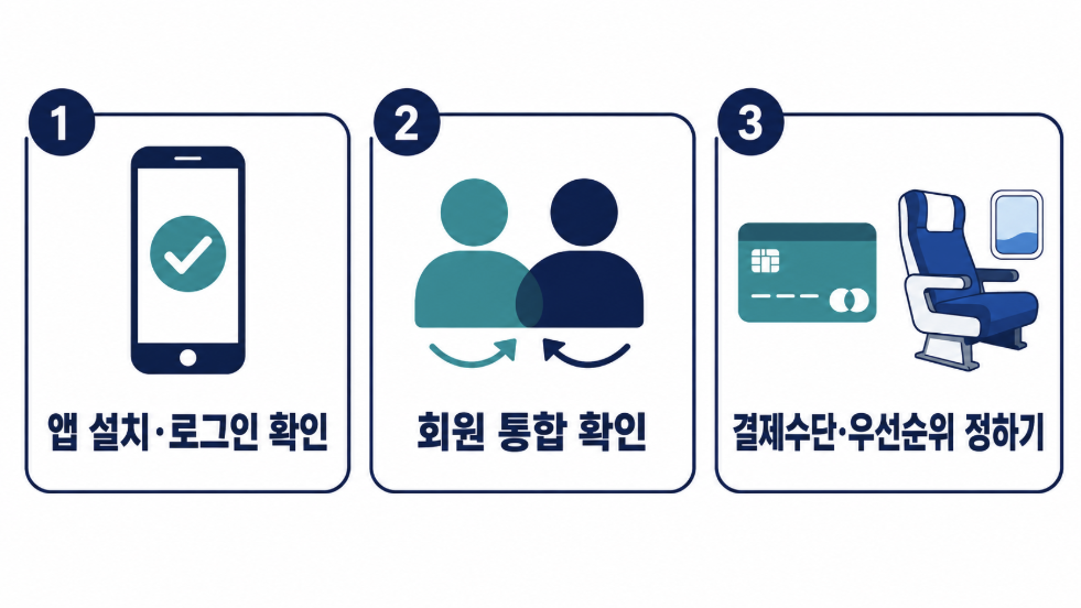 추석 기차표 예매 전 미리 해둘 준비 3가지를 정리한 인포그래픽