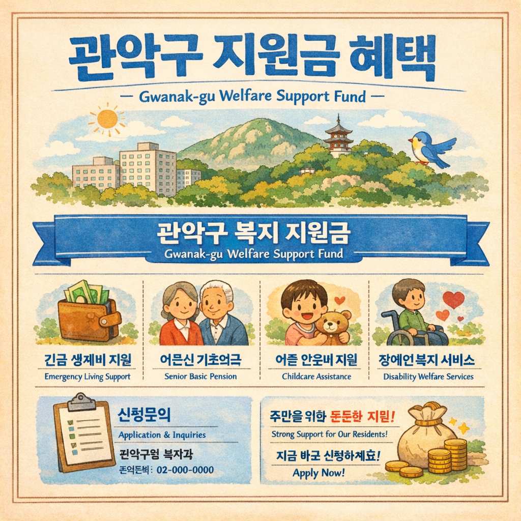 2026년 보건복지부 복지멤버십 163종 확대 안내 - 관악구 지자체 지원금 자동 알림 서비스