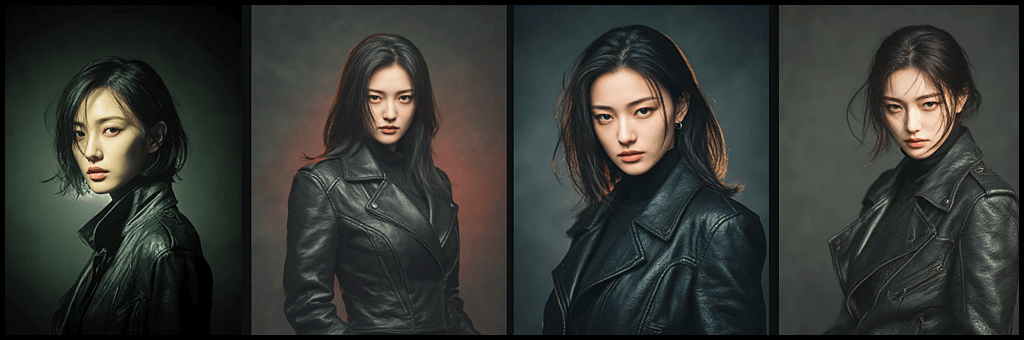 인물의 윤곽을 강조한 Cinematic Rim Light 조명 예시_Midjourney