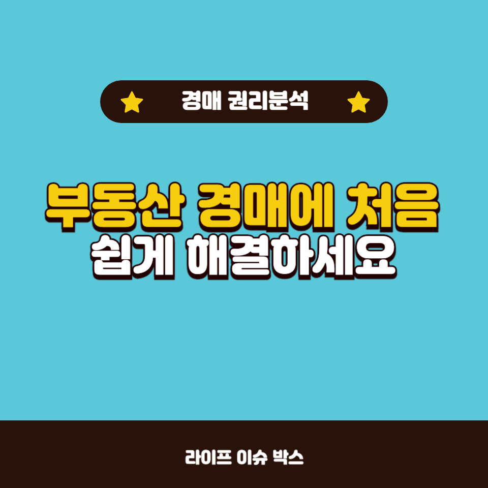 처음 경매 참여자