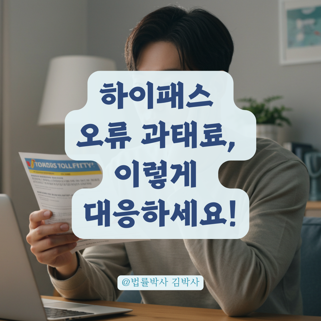 하이패스 오류로 생긴 과태료 폭탄? 과다 부과 대응법 정리.