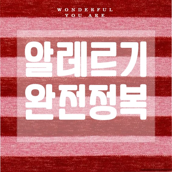 알레르기 완전 정복: 예방과 안전 가이드