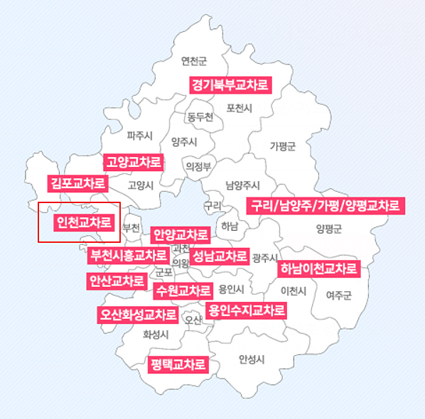 경기도-지도
