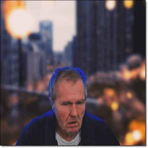 단기 기억상실에 걸린 노인