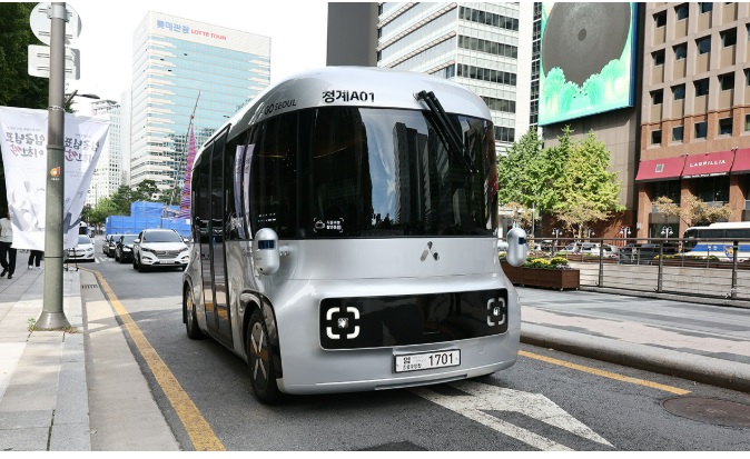 청계천 자율주행버스