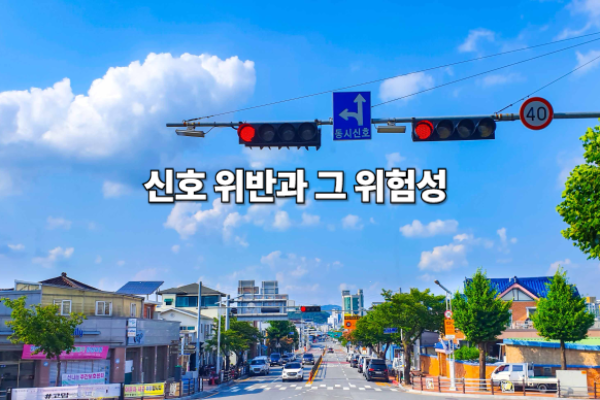 신호 위반과 그 위험성 🚦: 대한민국 운전자가 반드시 알아야 할 사항