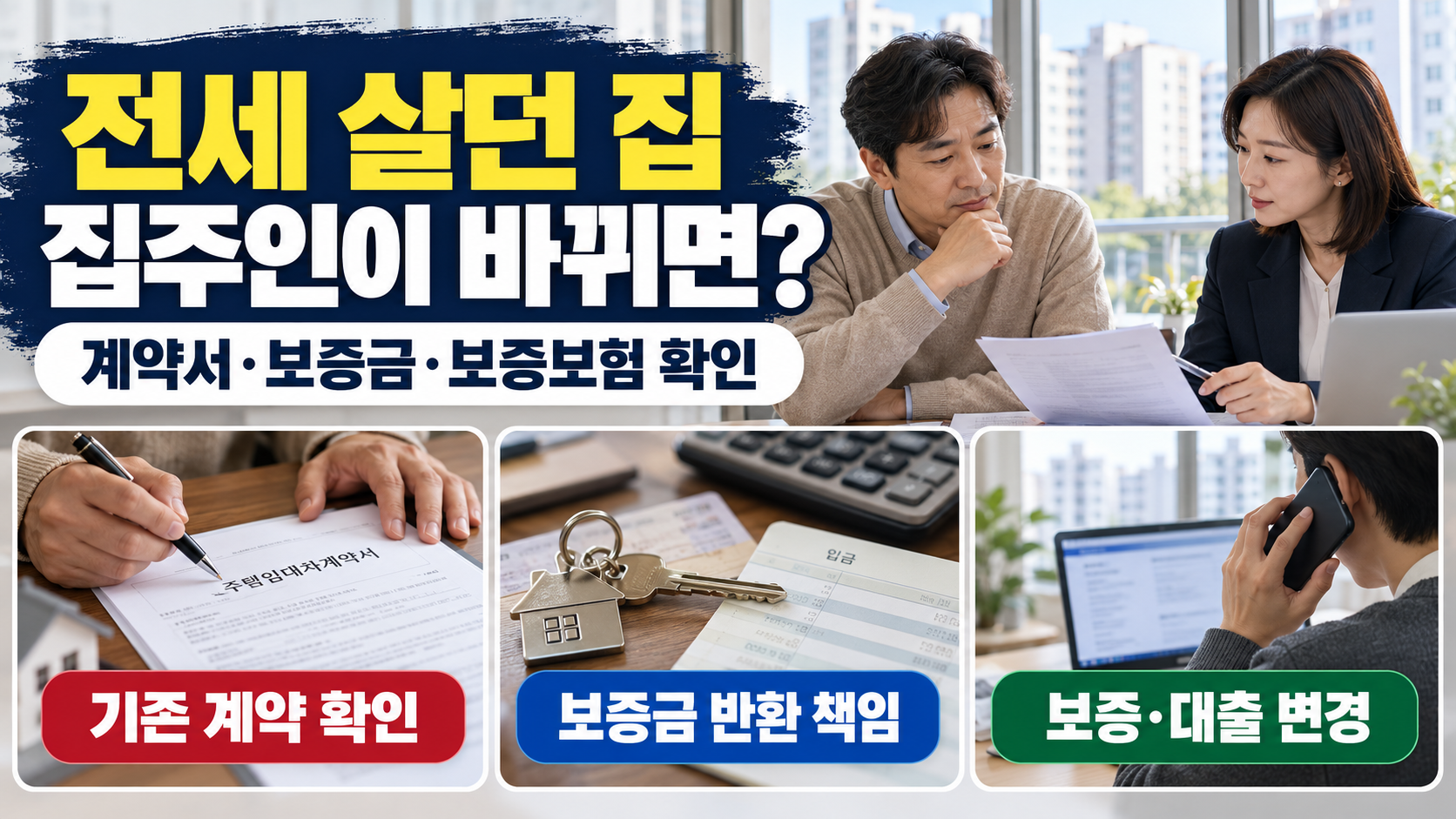 집주인 변경 확인
