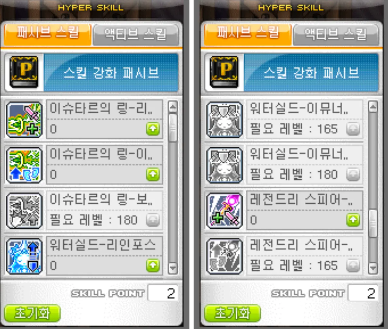 메르세데스 스킬트리 하이퍼