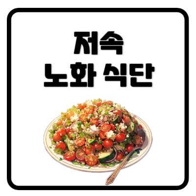 저속노화식단