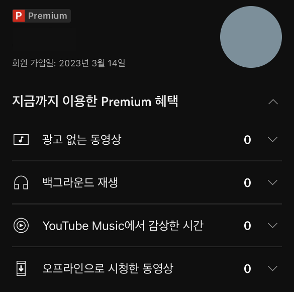 유튜브 프리미엄의 혜택 안내