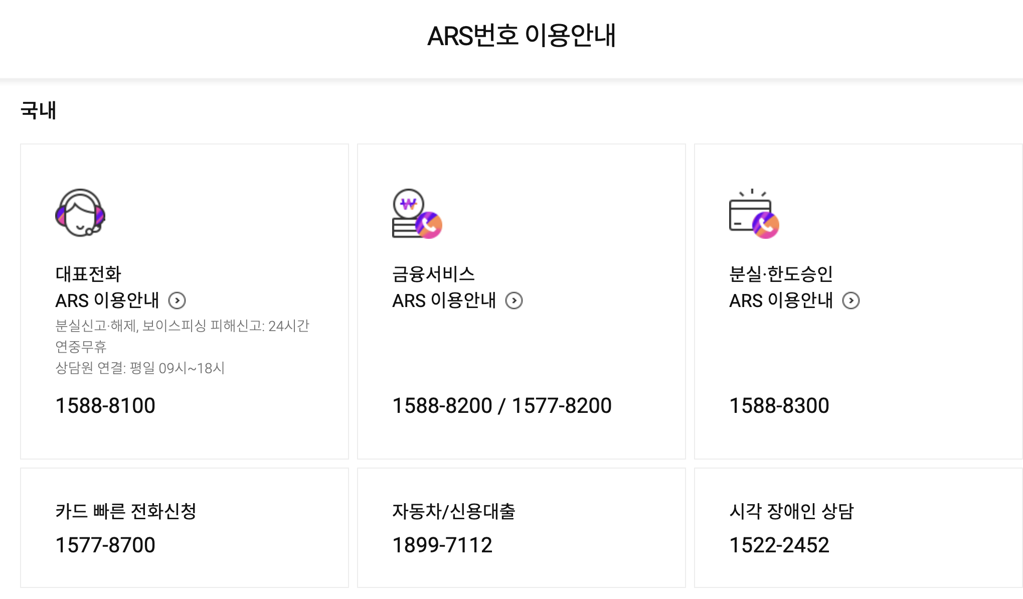 롯데카드 해킹 고객센터 ARS