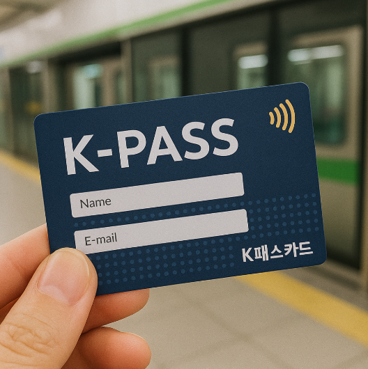 K패스 카드 신청 자격 발급 방법