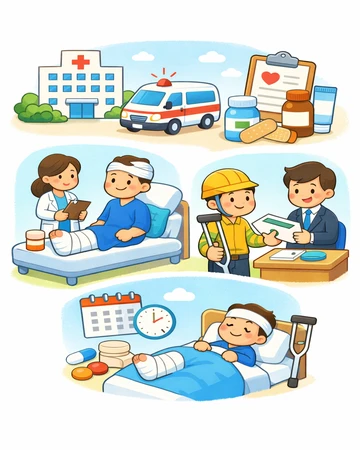 산재 보상 범위와 급여 기준 설명10