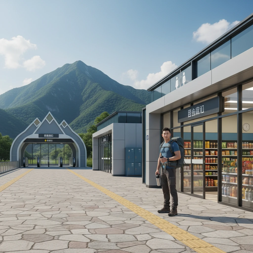 수락산역 등산 코스 시작점 1번 출구..