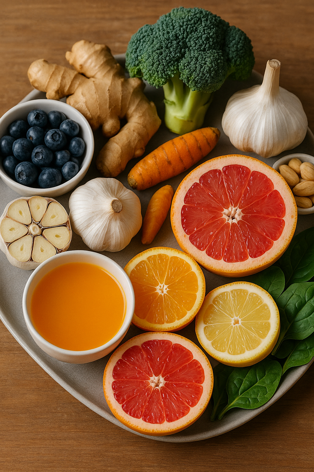 면역력과 관련된 좋은 식품과 음식