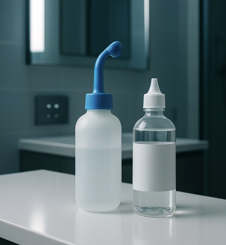 알레르기 반응, 원인 물질 씻어내기