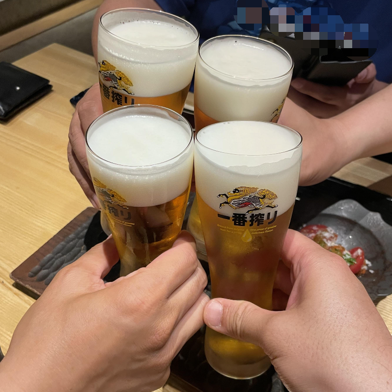 히미비 야키토리 츠구미 쿠마모토 본점 메뉴 맥주한잔2