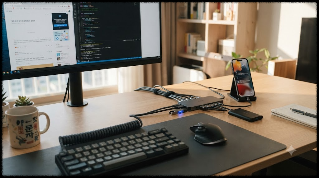 USB 허브 활용하는 방법, 부족한 USB 포트를 효율적으로 사용하는 실용적인 방법