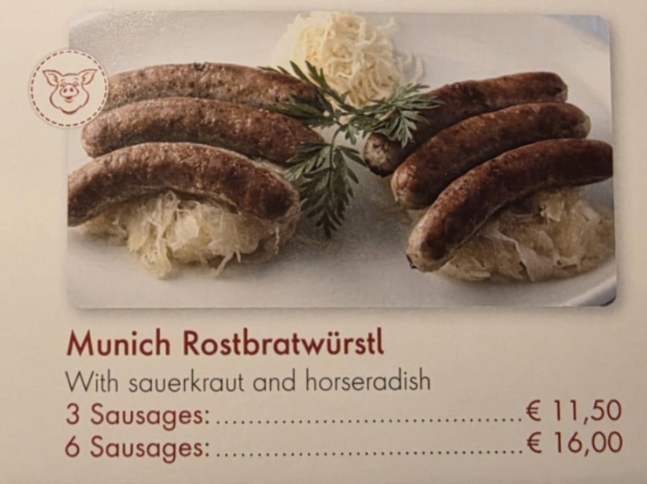 뮌헨 맛집 추천 : 시청사 지하의 레스토랑 '라츠켈러'